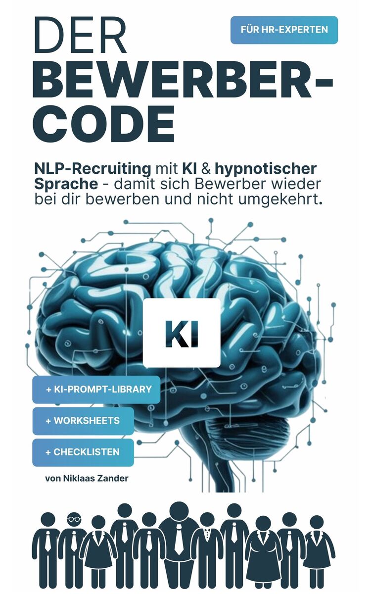 Buchcover Der Bewerber-Code von Niklaas Zander